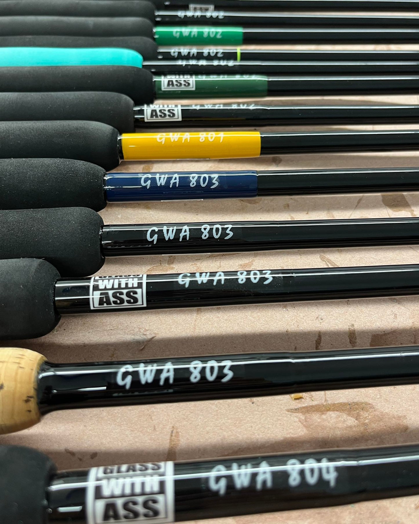 GWA Built Rods