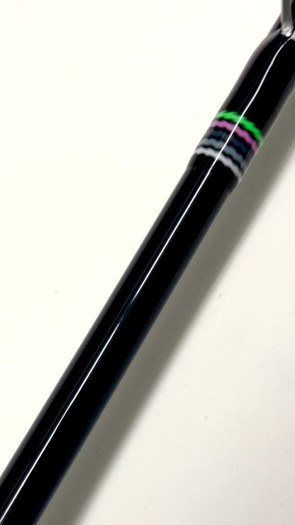 GWA Collab 802 Shades of Grey Neon Green & Pink